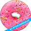 PopGrip Pink Donut (No Intercambiable), PopSockets