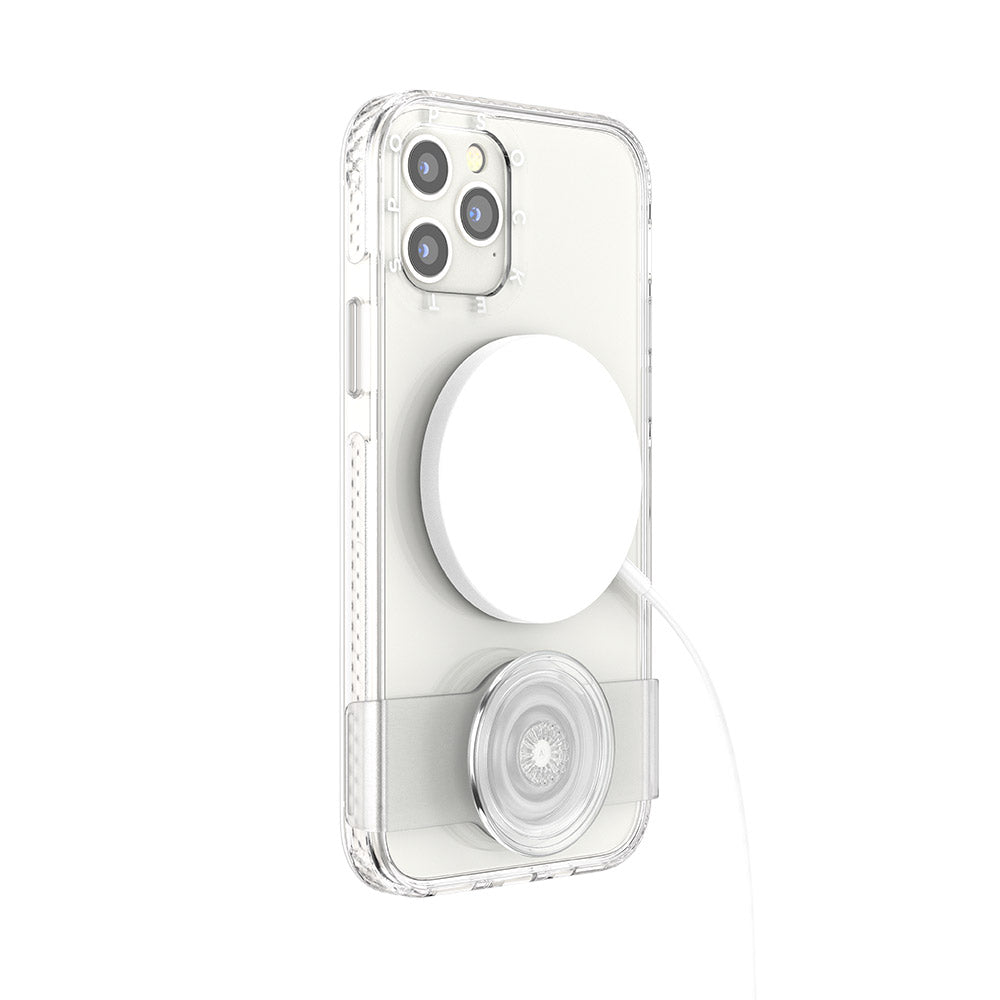 PopCase Clear para iPhone 12/12 Pro, PopSockets