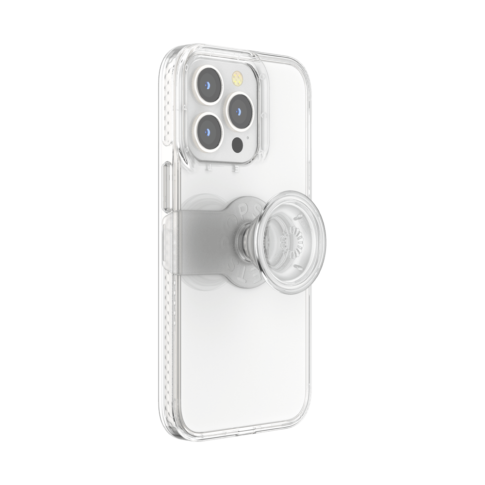PopCase Clear para iPhone 13 Pro, PopSockets