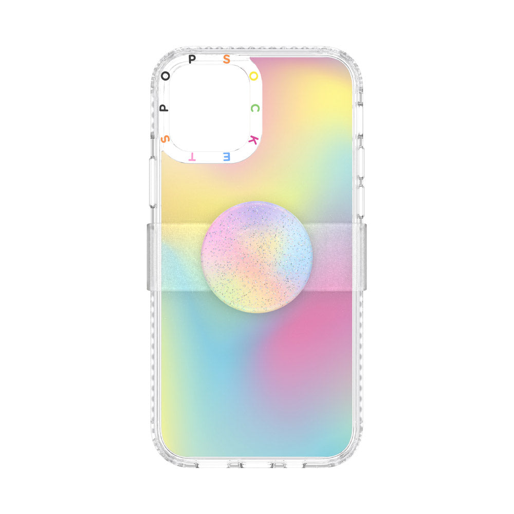 PopCase Glitter Abstract para iPhone 12/12 Pro, PopSockets