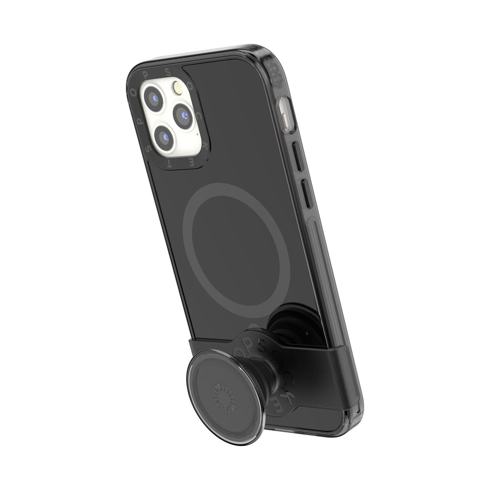 PopCase MagSafe Black para iPhone 12/12 Pro, PopSockets