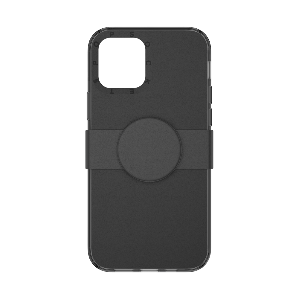 PopCase Black para iPhone 12/12 Pro, PopSockets