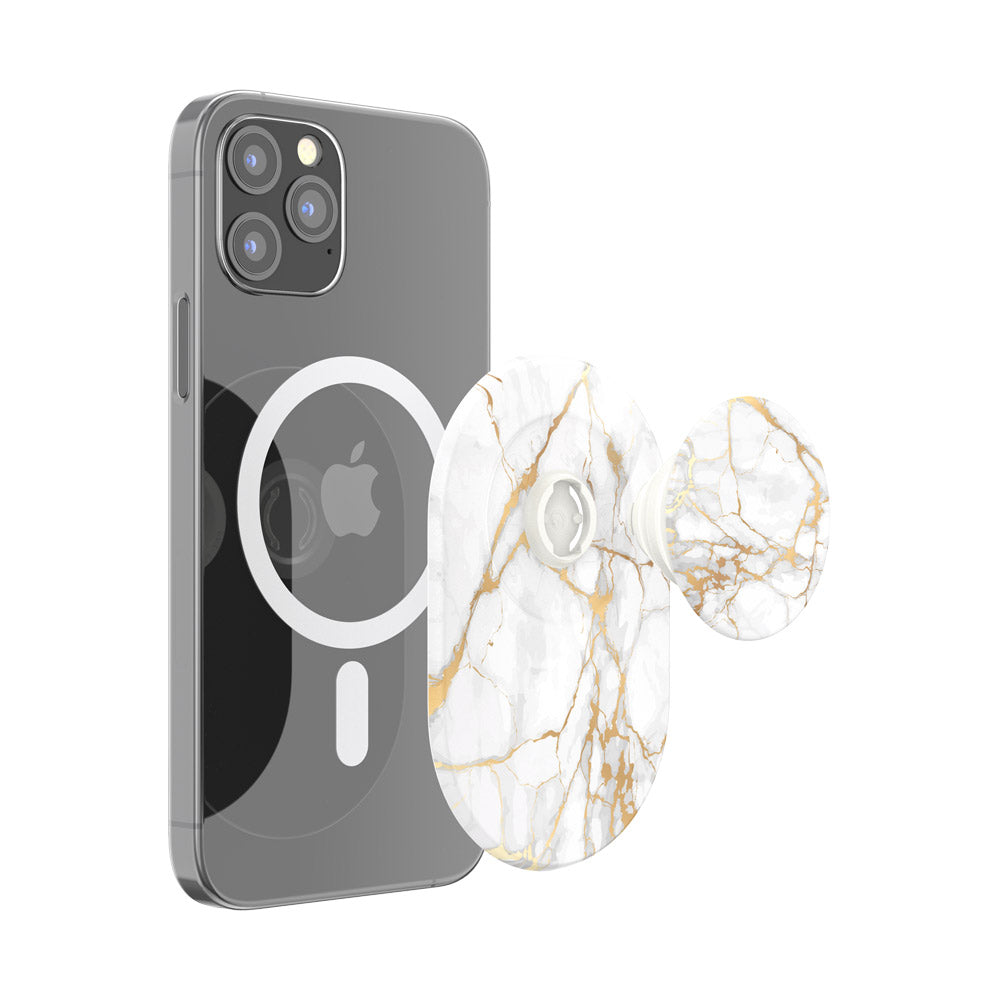 Magsafe Grip Gold Lutz Marble, PopSockets