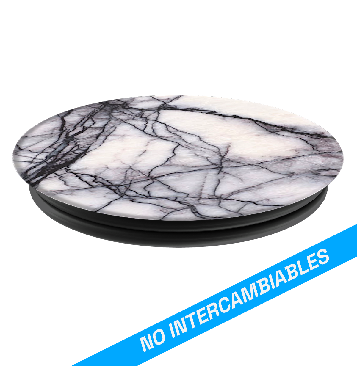 PopGrip White Marble (No Intercambiable)