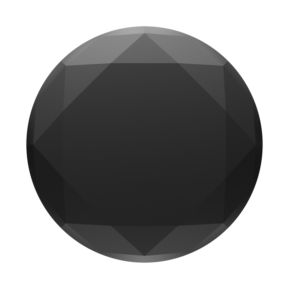 PopGrip Metallic Diamond Black, PopSockets