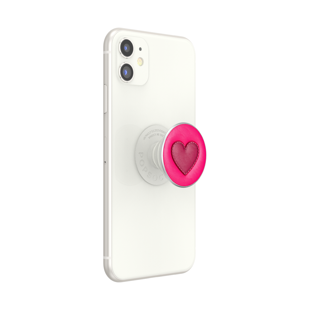 PopGrip Stitched Love Heart, PopSockets