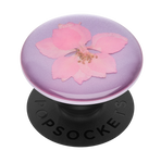 PopGrip Pressed Flower Delphinium Pink, PopSockets