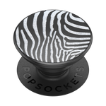 PopGrip Embossed Metal Zebra, PopSockets