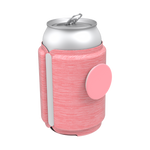 PopThirst Can Holder Macaron Pink Melange, PopSockets