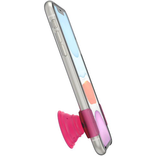 PopGrip Slide Stretch Neon Pink, PopSockets