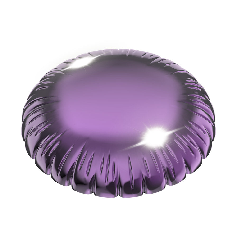PopGrip Metallic Balloon Purple