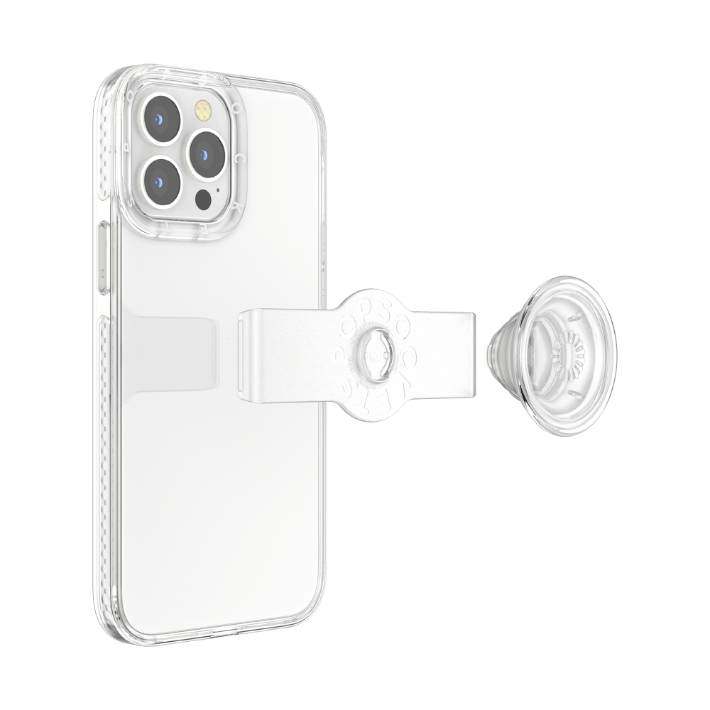 PopCase Clear para iPhone 13 Pro Max, PopSockets