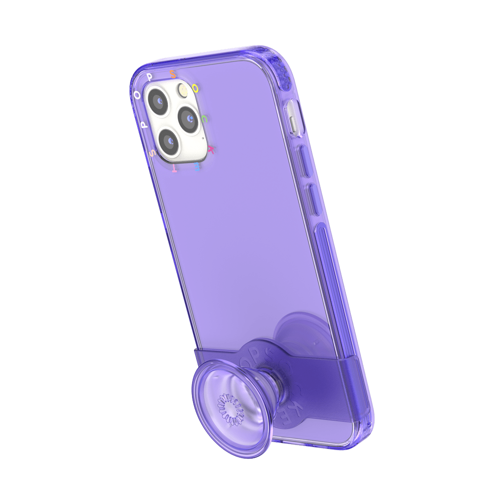 PopCase Purple para iPhone 12/12 Pro, PopSockets