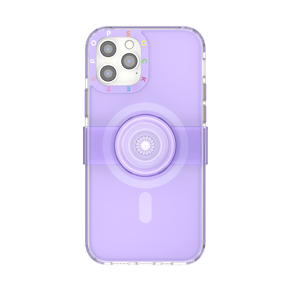 PopCase MagSafe Violet para iPhone 12/12 Pro, PopSockets