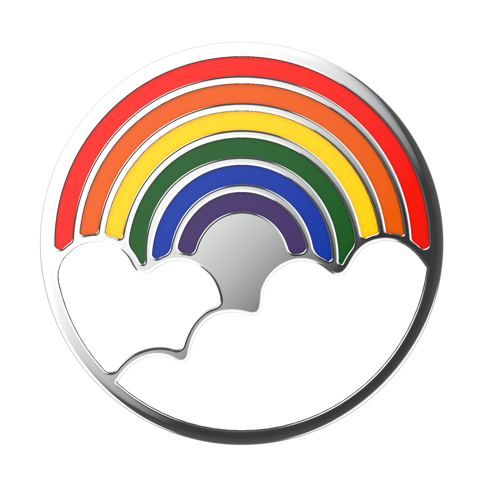 PopGrip Enamel Rainbow